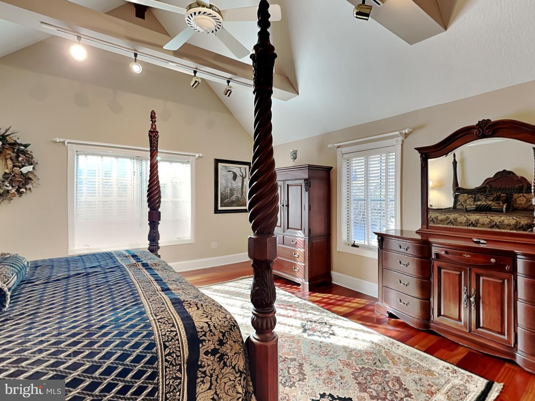 3067 Shingle Camp Road McHenry, MD 21541 - Photo 29 of 68 a bedroom with bed and wooden floor