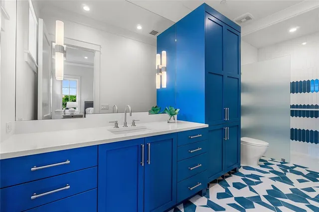 a view of outdoor space with wooden floor