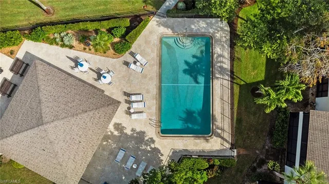 a view of a small garden