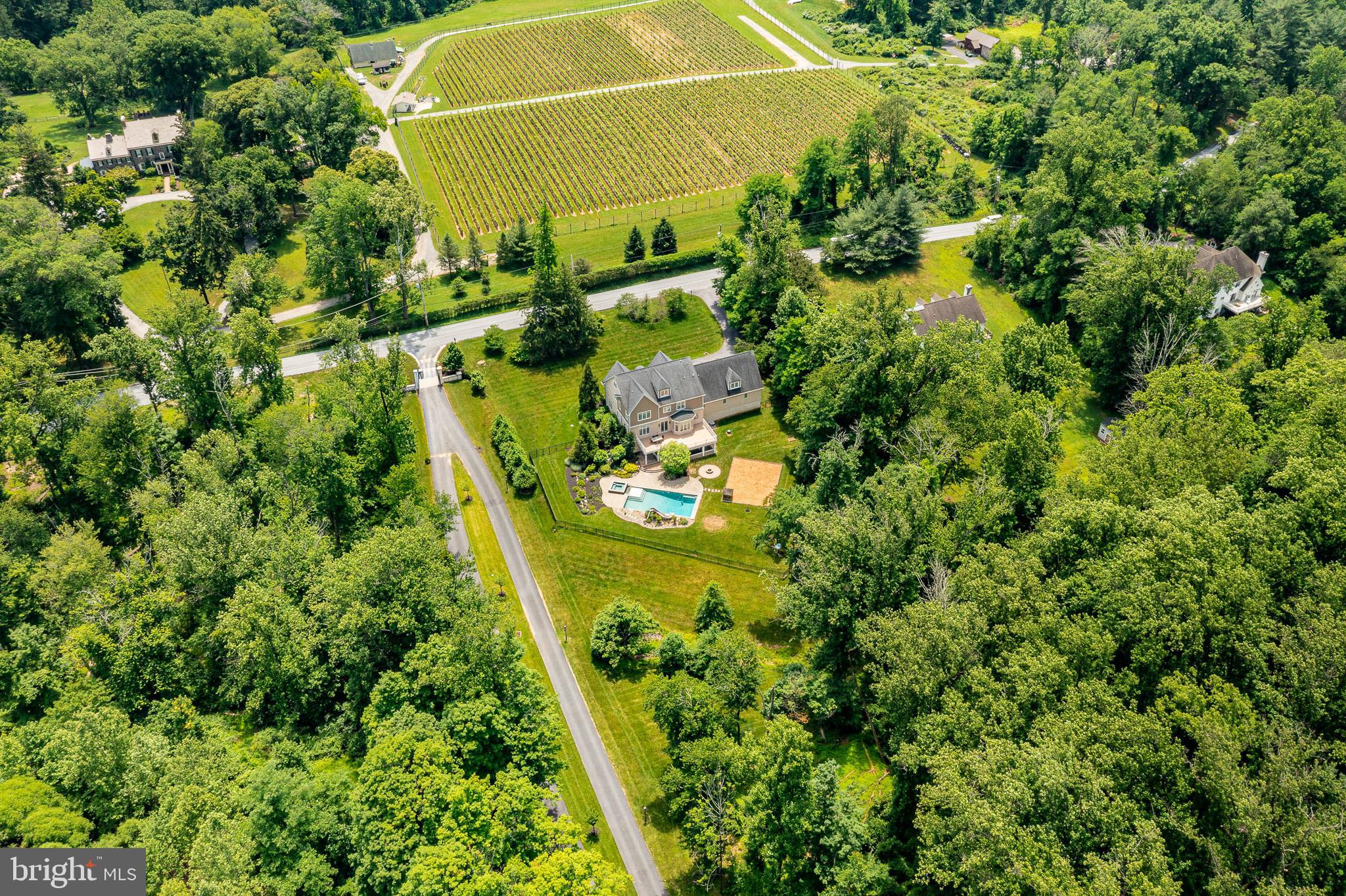 57 Sweetwater Road Glen Mills, PA 19342 - Photo 94 of 106 Aerial View
