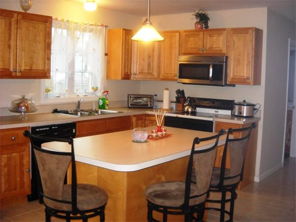 157 Cloran Street Springfield, MA 01109 - Photo 5 of 15 a kitchen with a stove a sink and a microwave