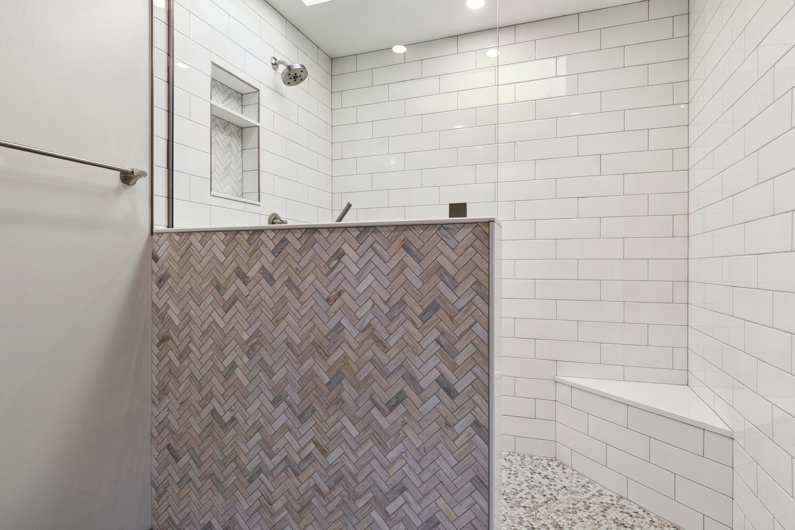 2230 Keim Road Naperville, IL 60565 - Photo 18 of 33 a bathroom with a shower