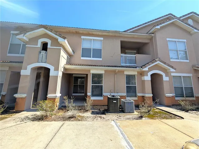a view of a house with patio