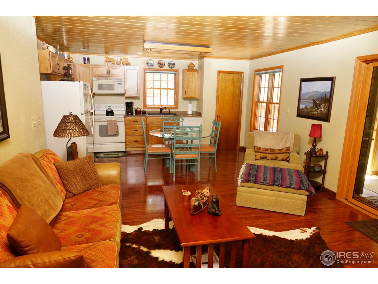 Living Room, Dining Room &Kitchen