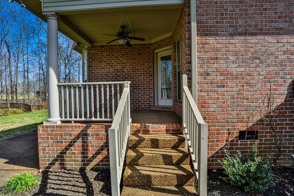 718 Heritage Road Lebanon, TN 37087 - Photo 50 of 52 a view of stairs and wooden wall