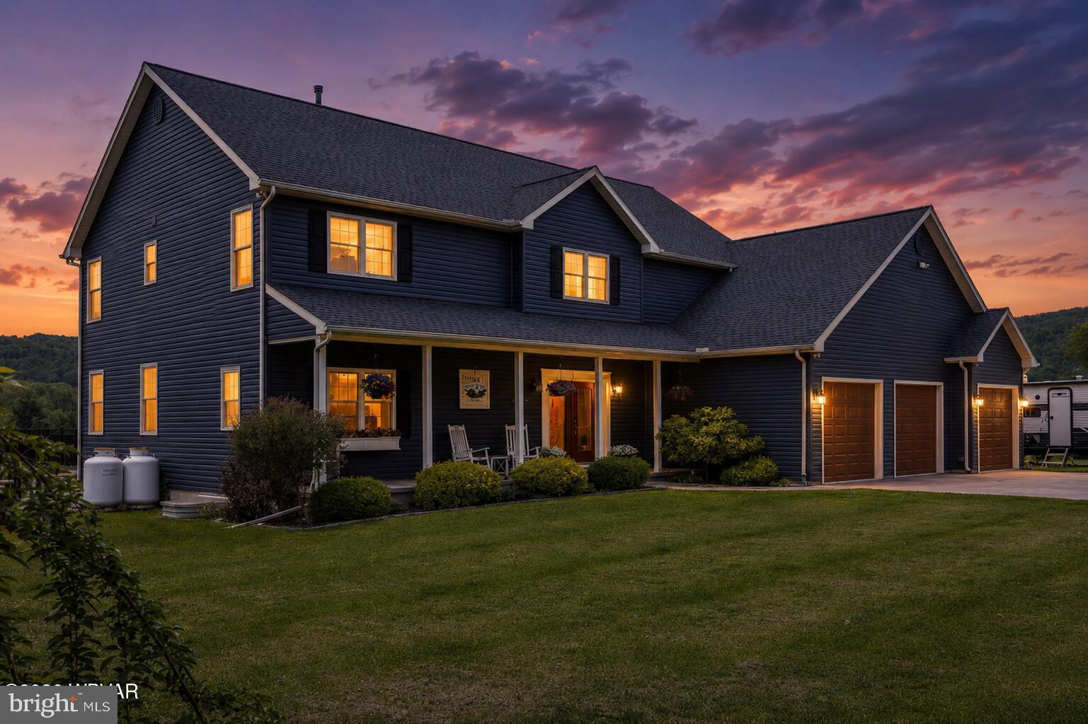 92 Easton Road Trout Run, PA 17771 - Photo 107 of 108 Charming home under a twilight sky.