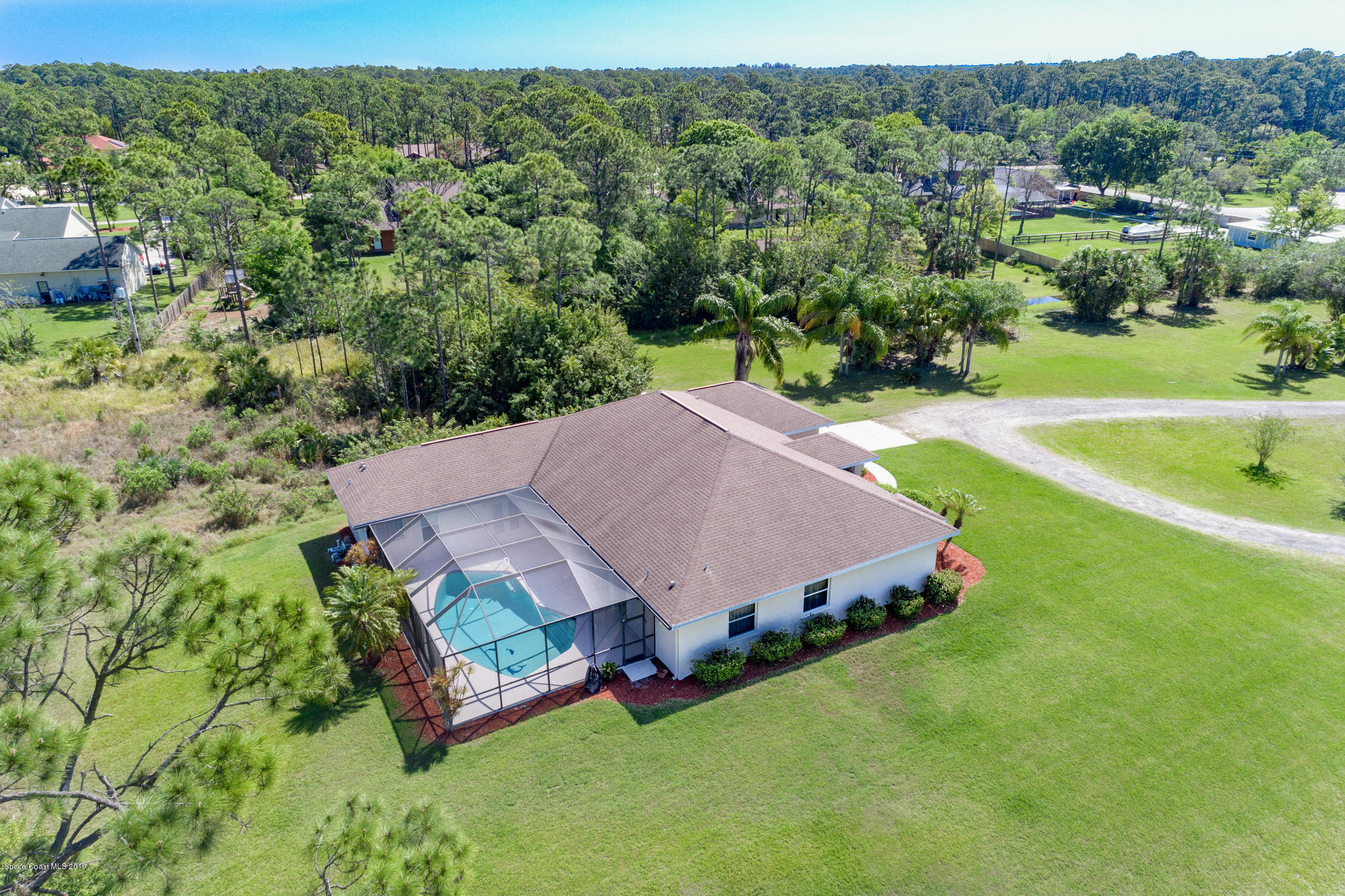4035 Hield Road Northwest Palm Bay, FL 32907 - Photo 40 of 47 Huge Side Yard