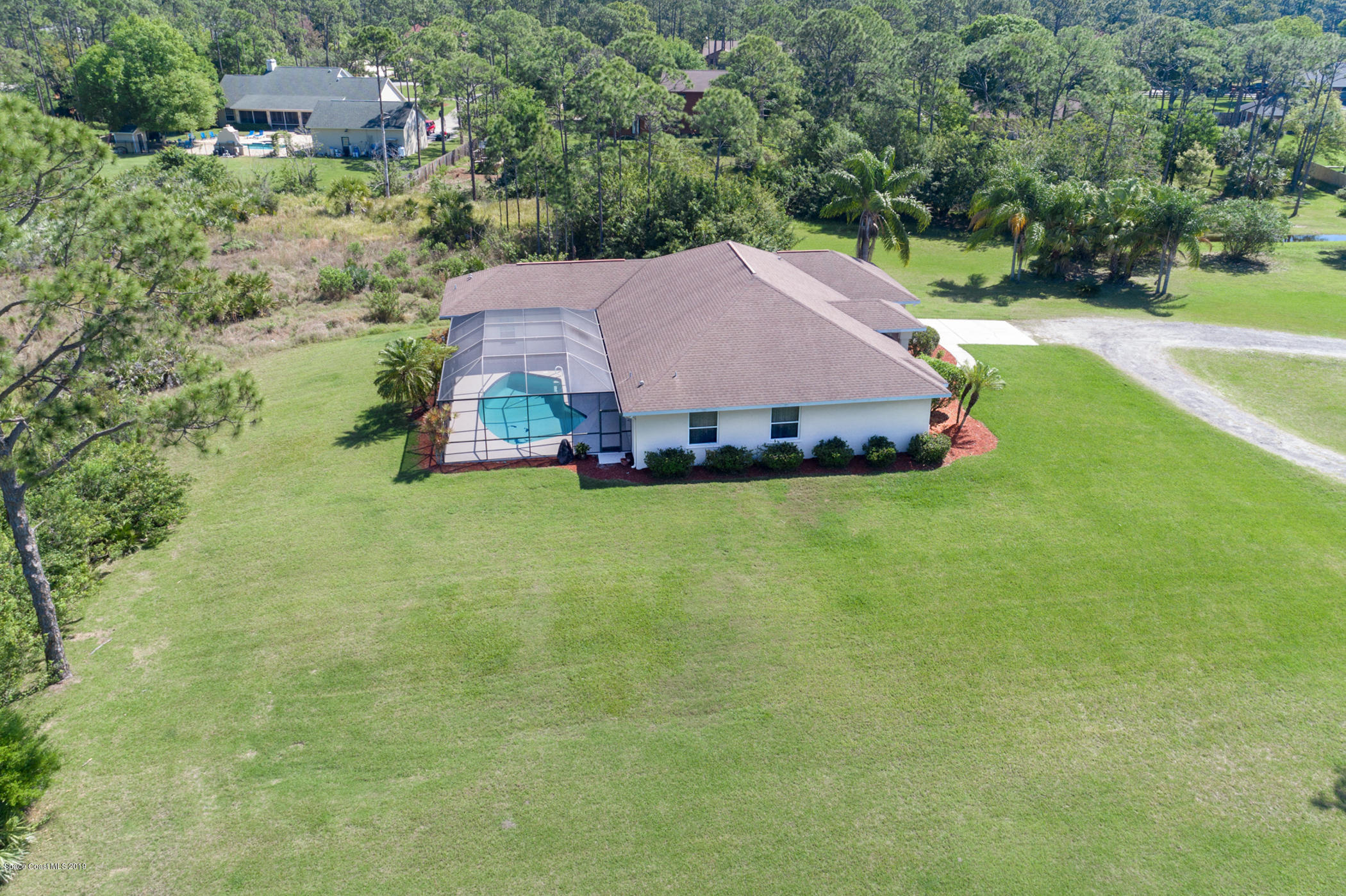 4035 Hield Road Northwest Palm Bay, FL 32907 - Photo 41 of 47 Spacious Yard