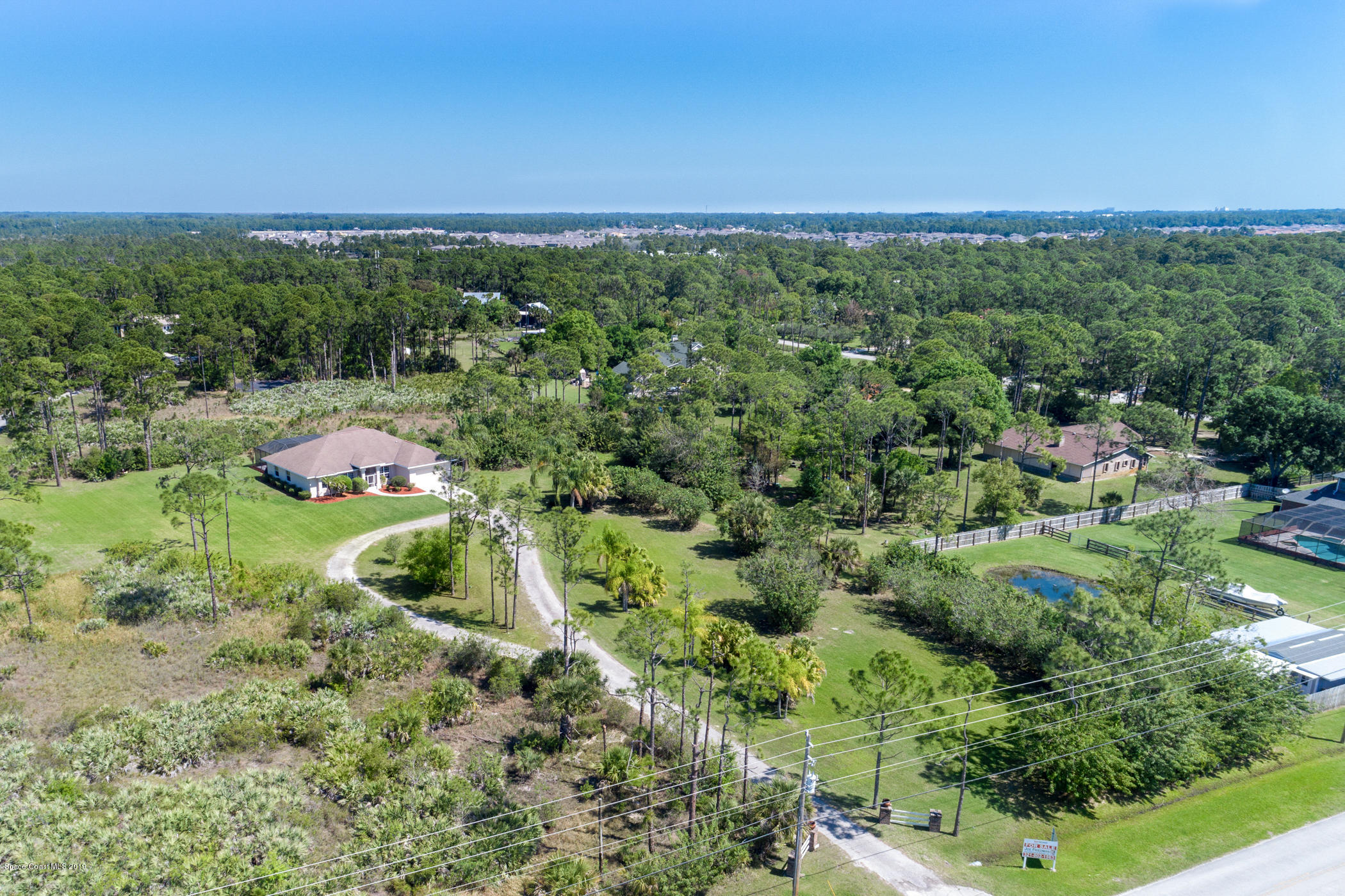 4035 Hield Road Northwest Palm Bay, FL 32907 - Photo 44 of 47 Aerial view