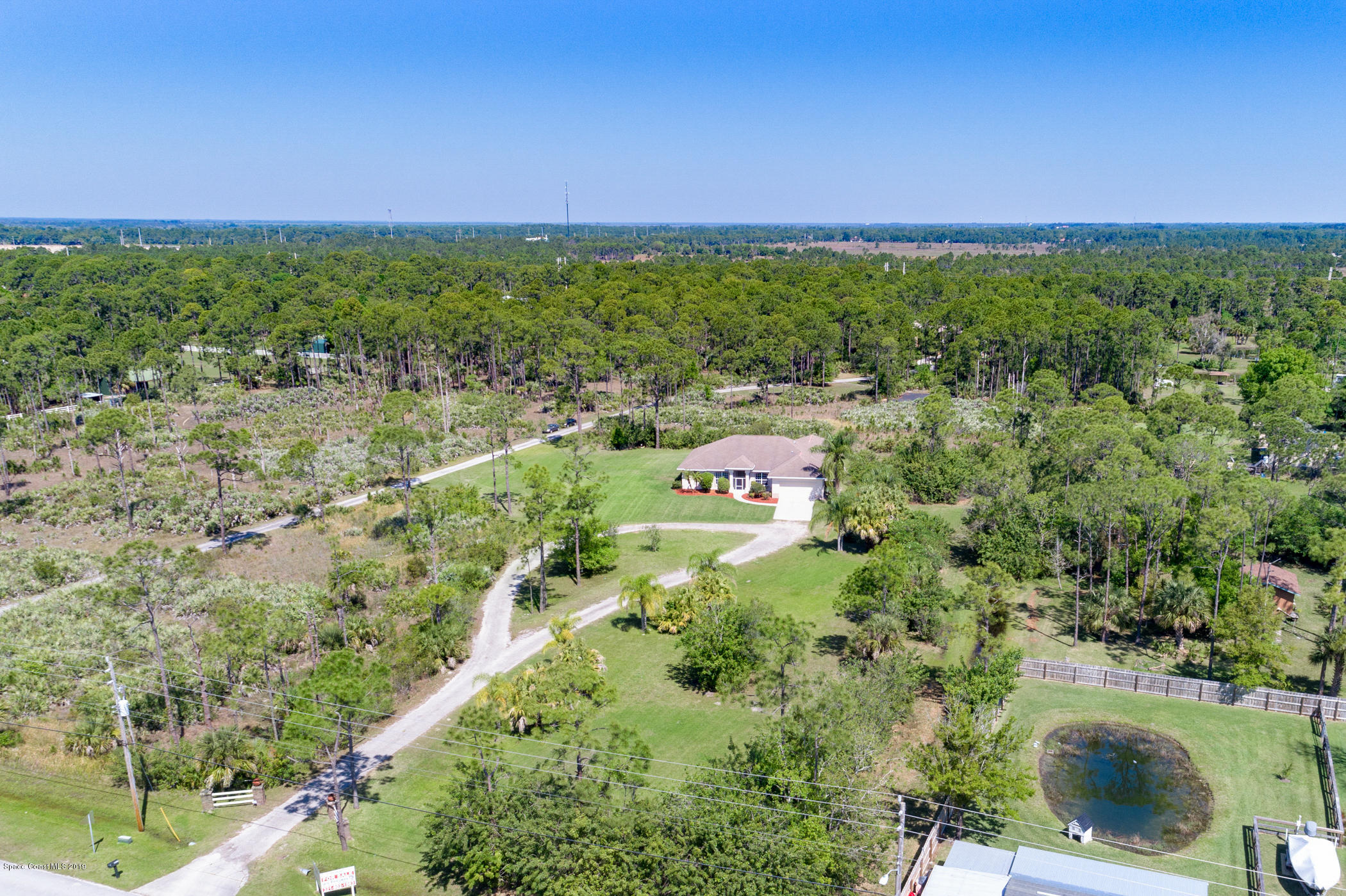 4035 Hield Road Northwest Palm Bay, FL 32907 - Photo 45 of 47 Aerial view