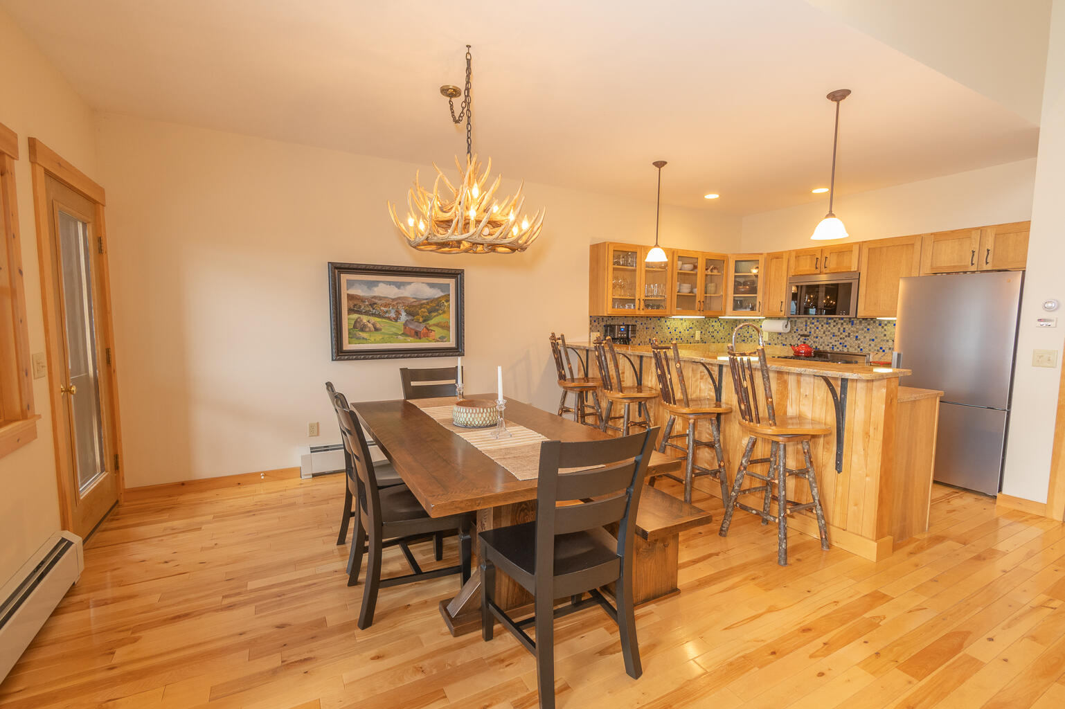 26 Whip Willow Farm Road, Unit 10 Rangeley, ME 04970 - Photo 6 of 35 Kitchen/dining