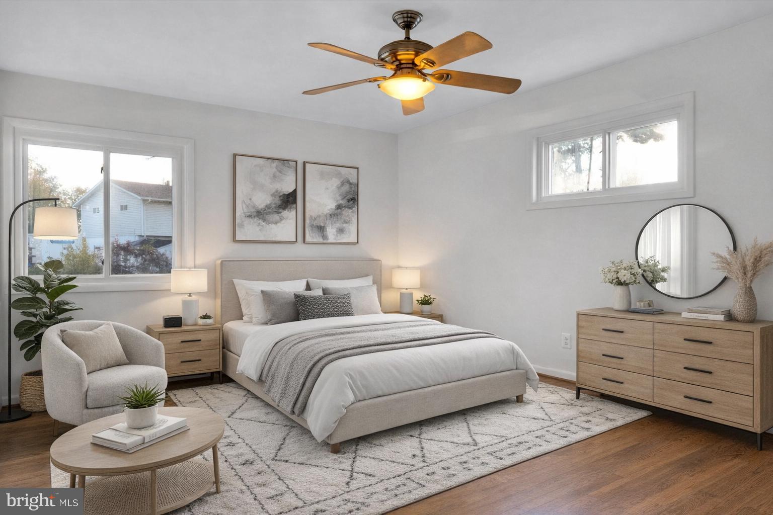 4224 Kinmount Road Lanham, MD 20706 - Photo 17 of 45 Virtually Staged Primary Bedroom