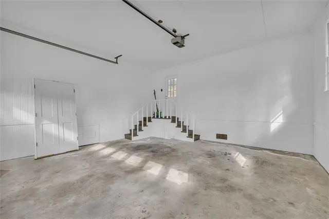 a view of empty room