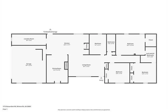 $389,000 | 1715 Beaverdam Road, Winterville, GA 30683