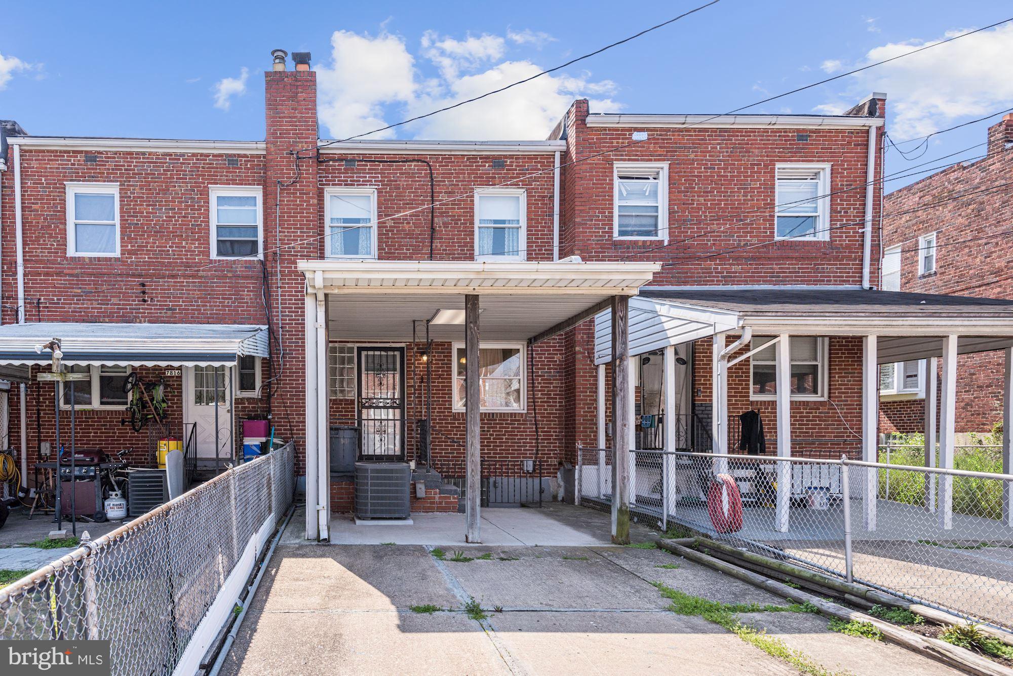 7814 Wynbrook Road Baltimore, MD 21224 - Photo 20 of 26 Rear Exterior