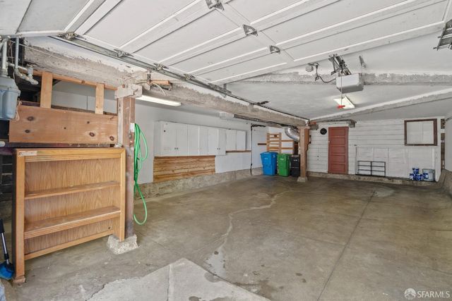 a view of storage and utility room