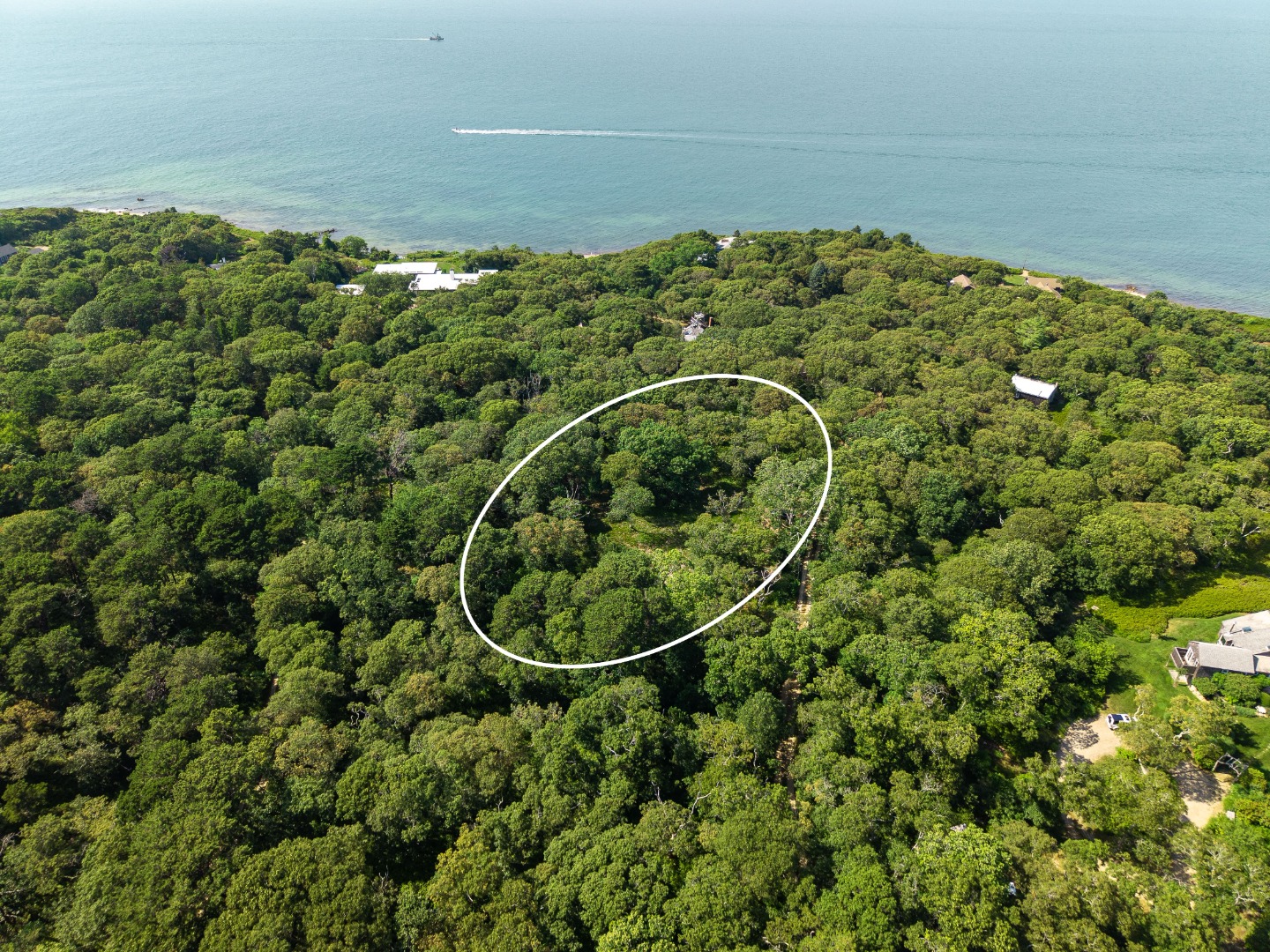 11 Beach Pebble Road West Tisbury, MA 02568 - Photo 2 of 15 an aerial view of a house