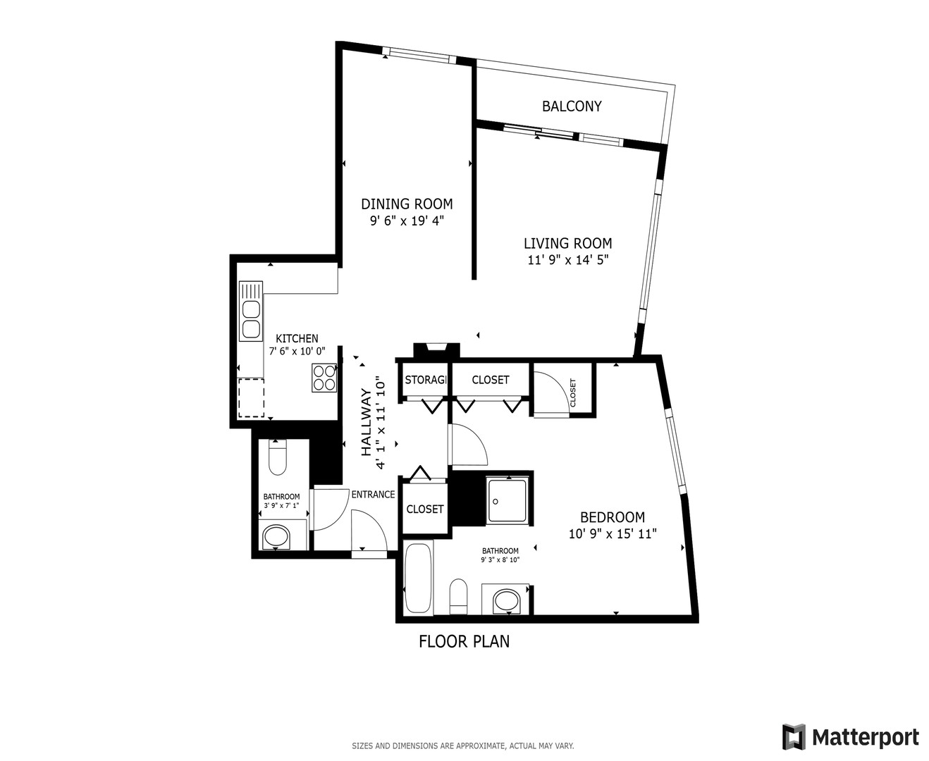 600 North Dearborn Street, Unit 1102 Chicago, IL 60654 - Photo 26 of 26 a picture of a bench in front of a door