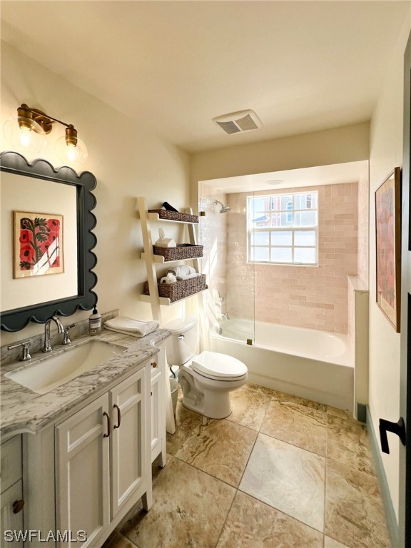 4480 Panama Shell Drive Upper Captiva, FL 33924 - Photo 44 of 50 a spacious bathroom with a granite countertop sink toilet and shower