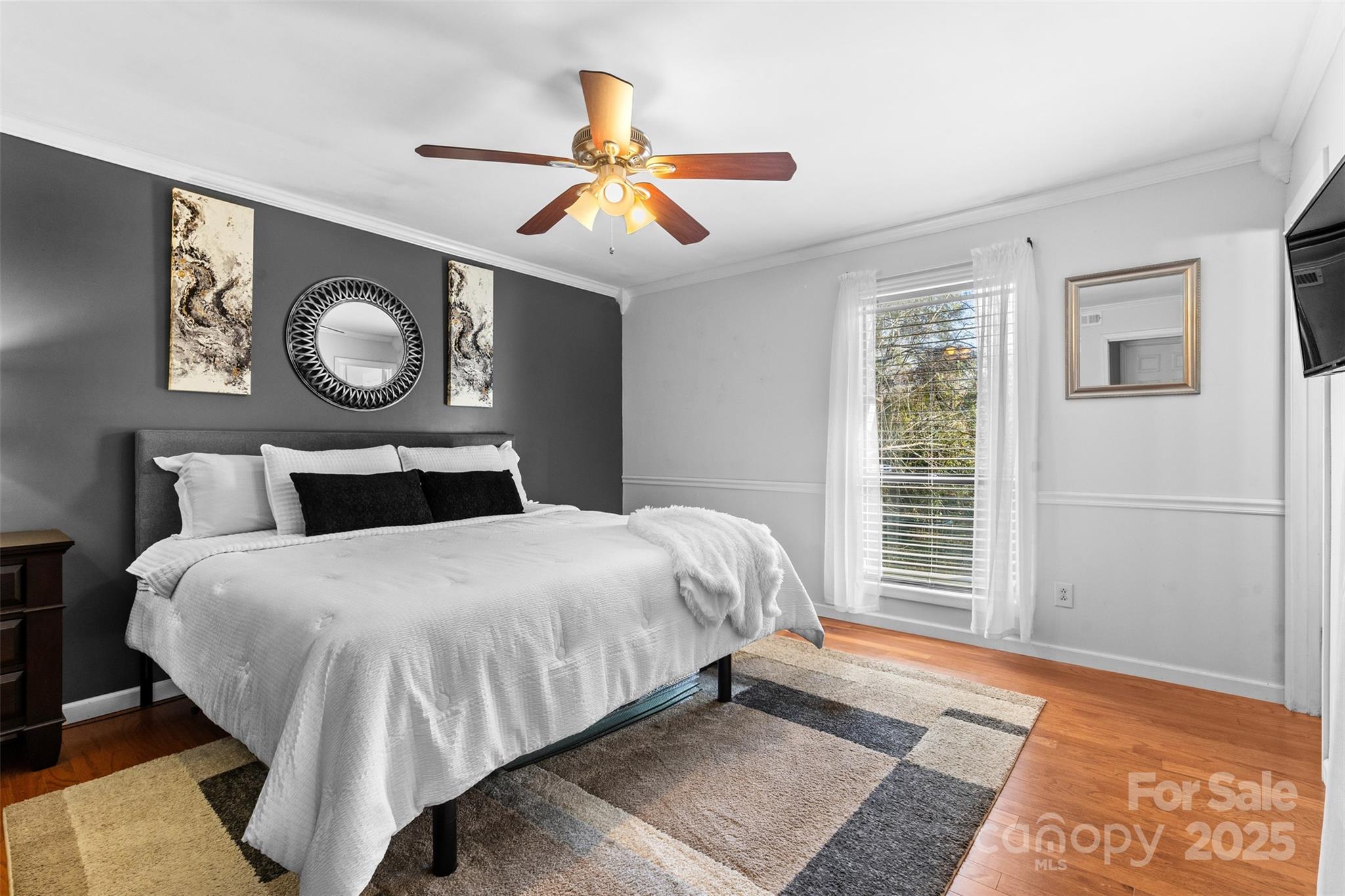 6221 Thermal Road Charlotte, NC 28211 - Photo 13 of 36 a bedroom with a bed and a window