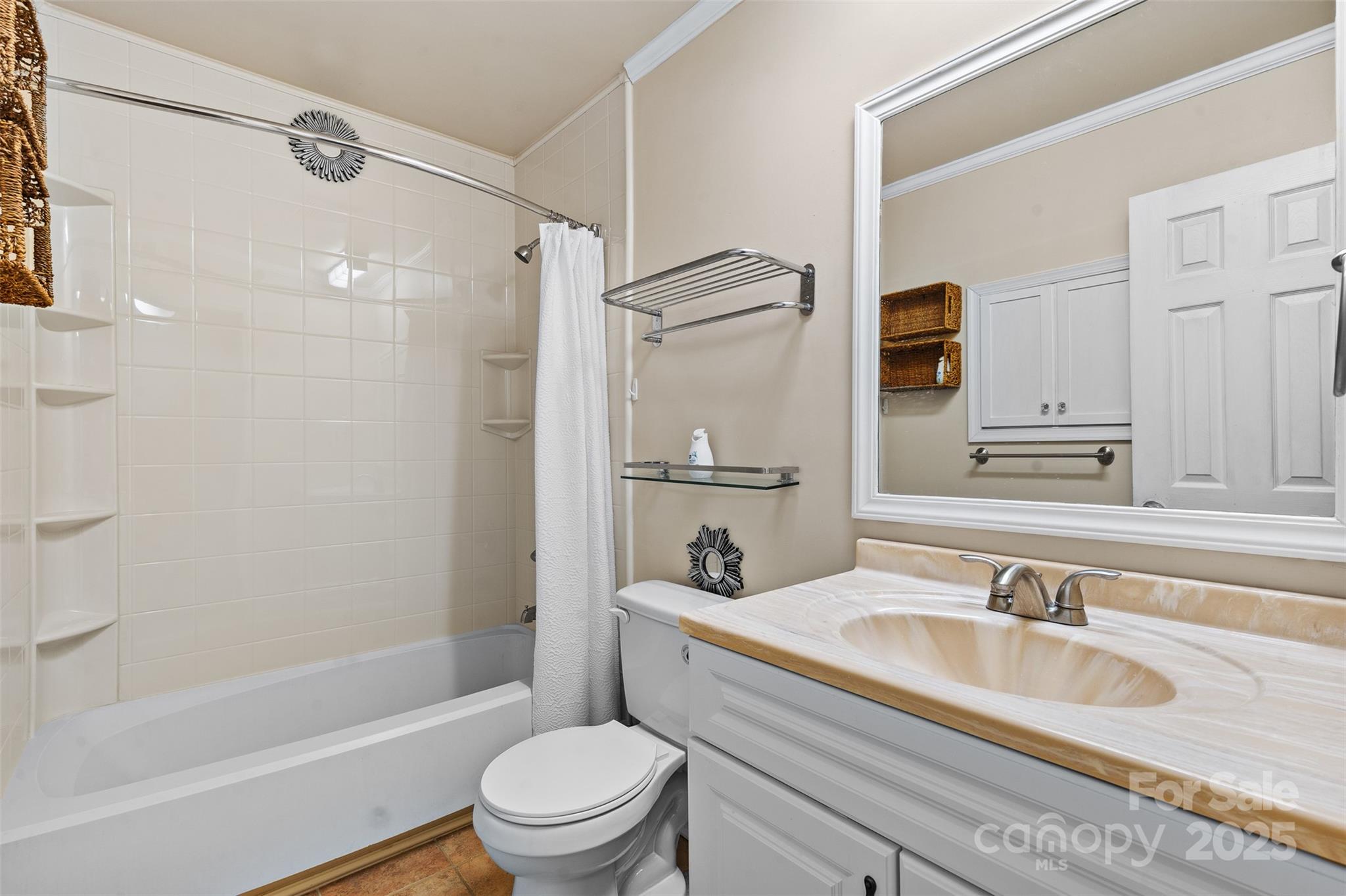 6221 Thermal Road Charlotte, NC 28211 - Photo 22 of 36 a bathroom with a granite countertop sink toilet and shower