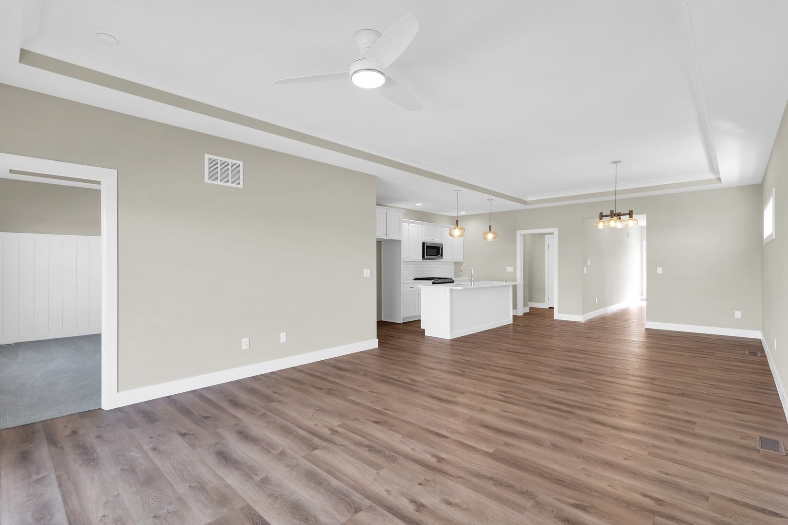 4518 Legends Drive Champaign, IL 61822 - Photo 15 of 44 a view of empty room with wooden floor