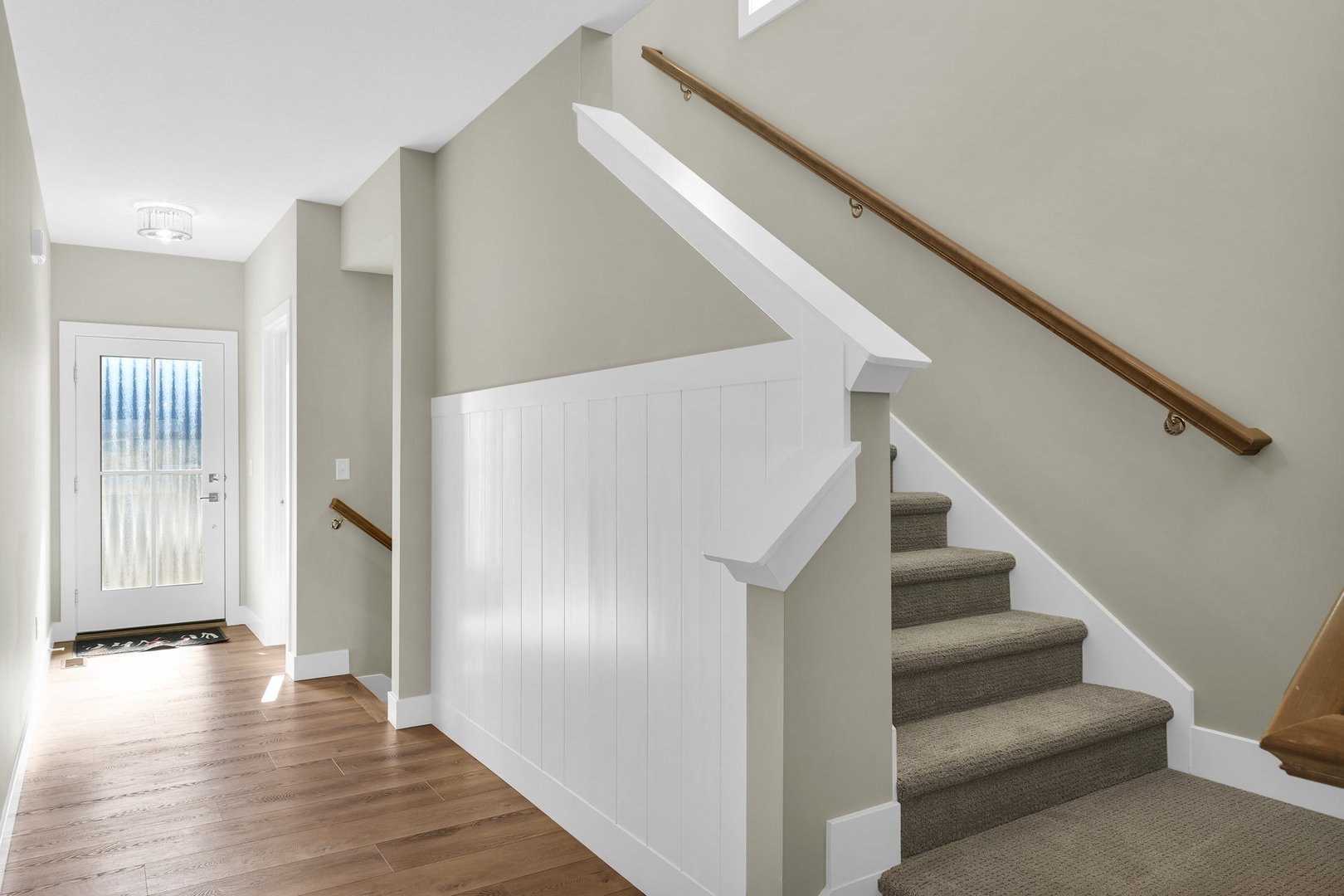 4518 Legends Drive Champaign, IL 61822 - Photo 6 of 44 a view of entryway and hall with wooden floor