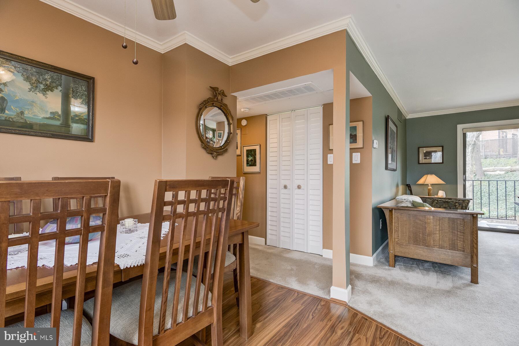 17816 Buehler Road, Unit 166 Olney, MD 20832 - Photo 12 of 38 Dining room looking into hallway
