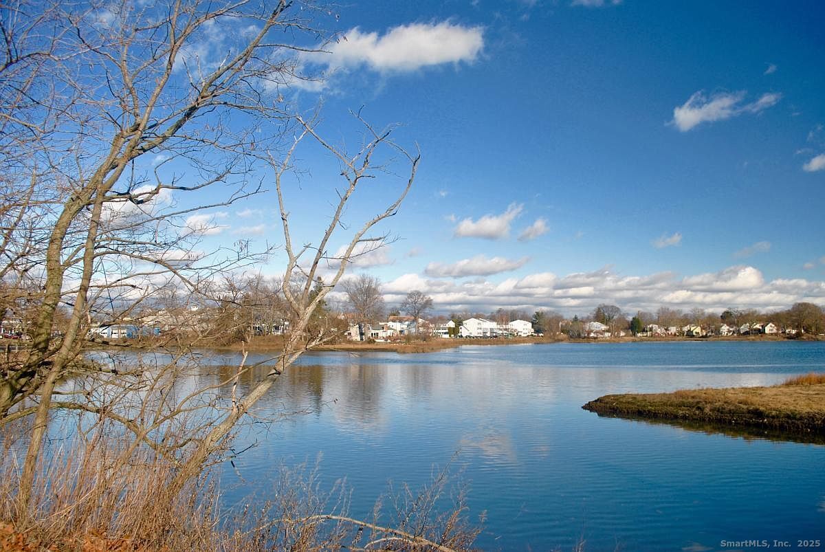 46 Riverside Drive Fairfield, CT 06824 - Photo 20 of 20 a view of a lake with houses