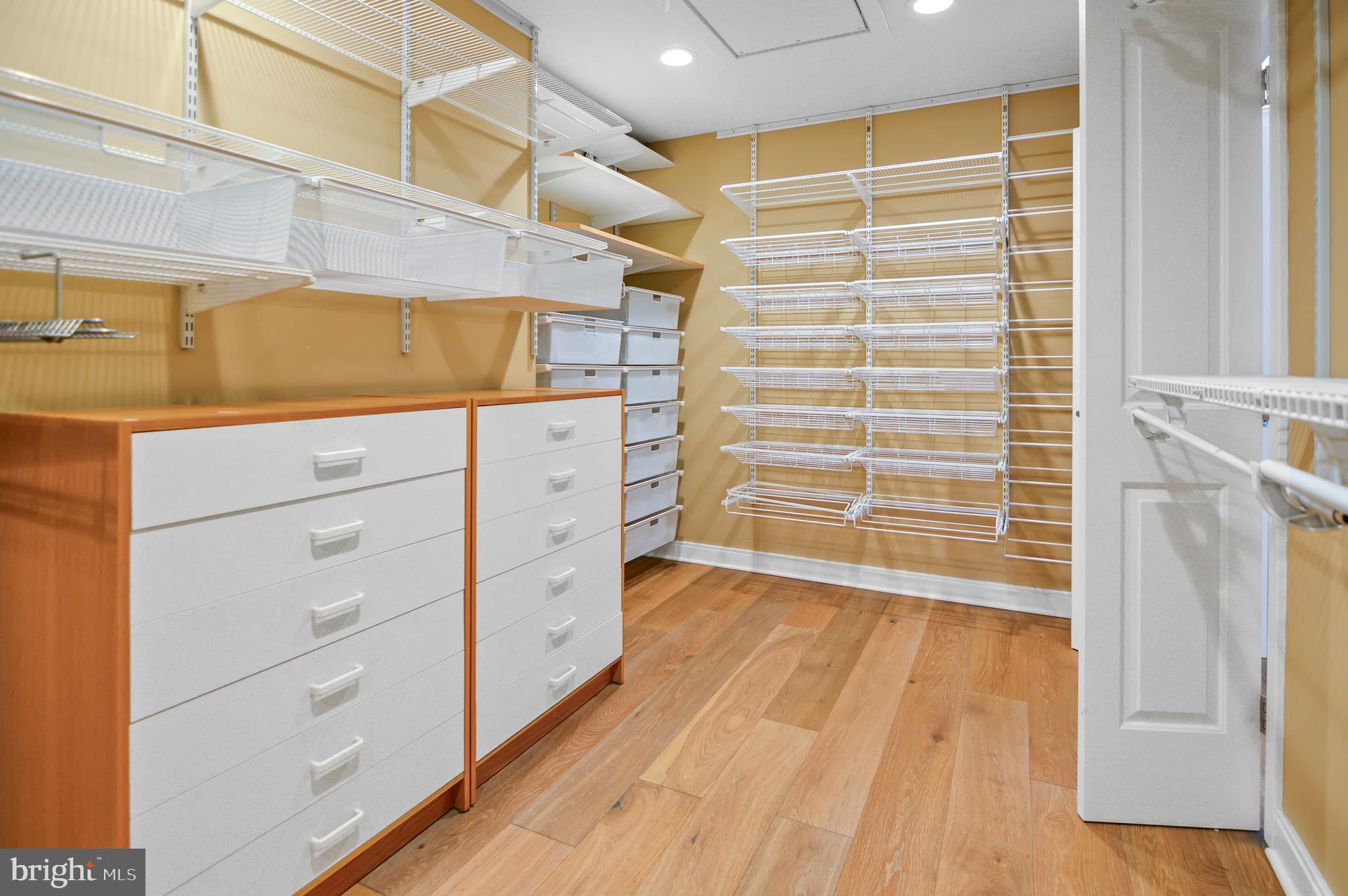 3521 Old Court Road Baltimore, MD 21208 - Photo 34 of 39 a view of walk in closet with clothes