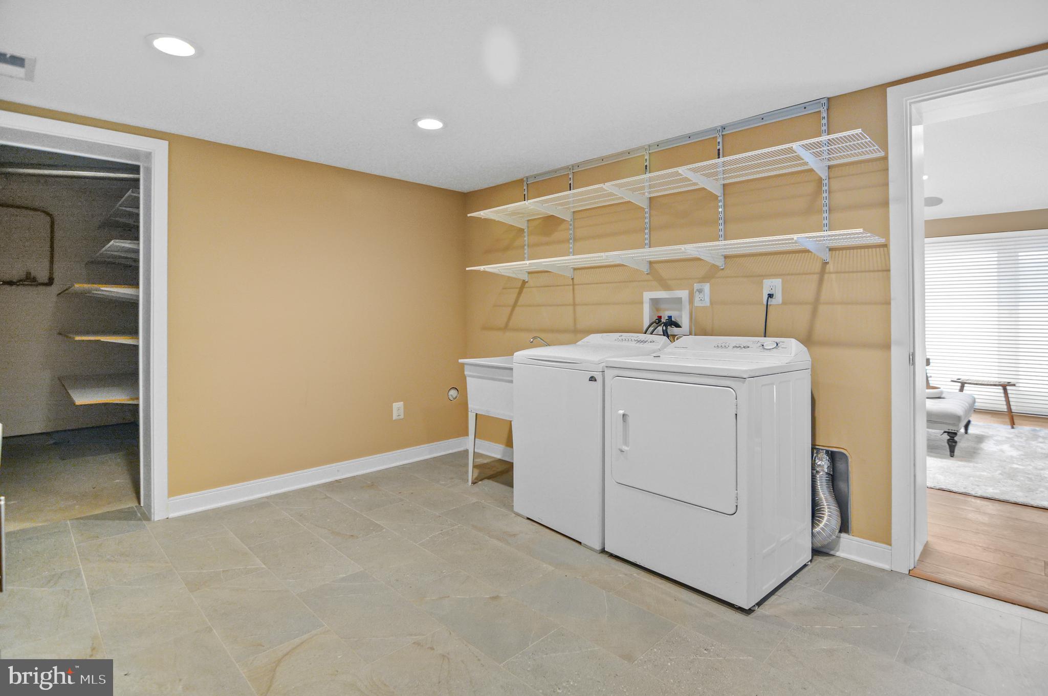 3521 Old Court Road Baltimore, MD 21208 - Photo 37 of 39 a utility room with dryer and washer
