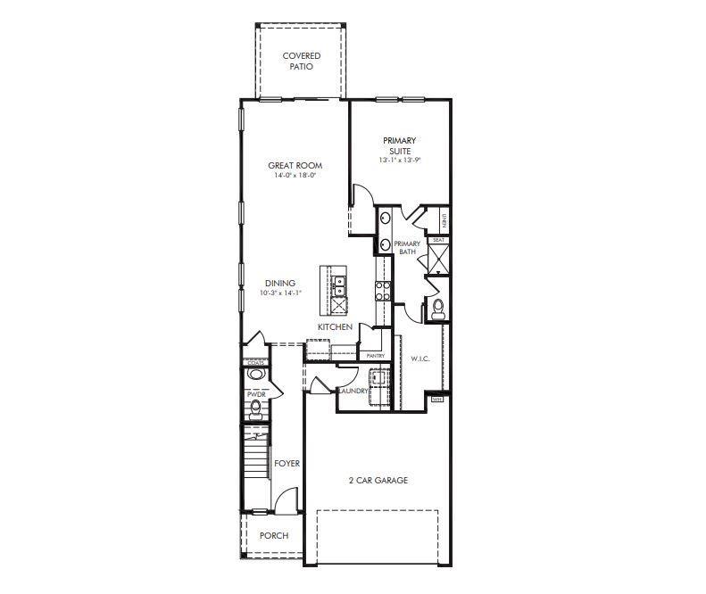 3312 Tranquility Loop Longs, SC 29568 - Photo 3 of 4 View of home floor plan