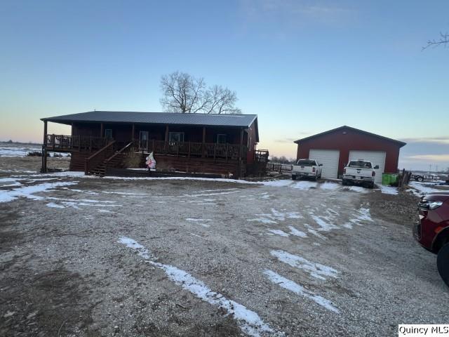 1126 East Co Road 350 Sutter, IL 62373 - Photo 21 of 23 a view of a car parked in garage