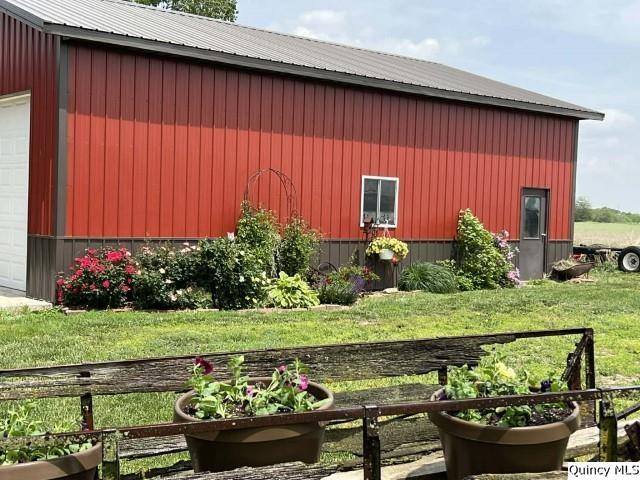 1126 East Co Road 350 Sutter, IL 62373 - Photo 23 of 23 a view of a garden with patio