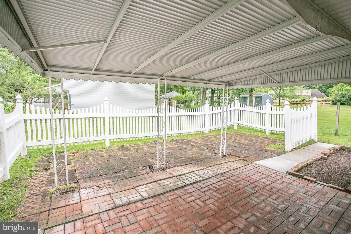 3119 Taft Road Norristown, PA 19403 - Photo 34 of 38 Fenced Brick/Paver Patio area