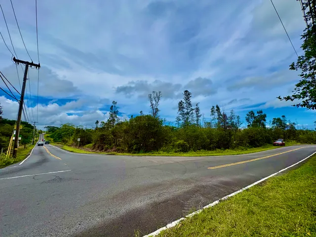 a view of a city street