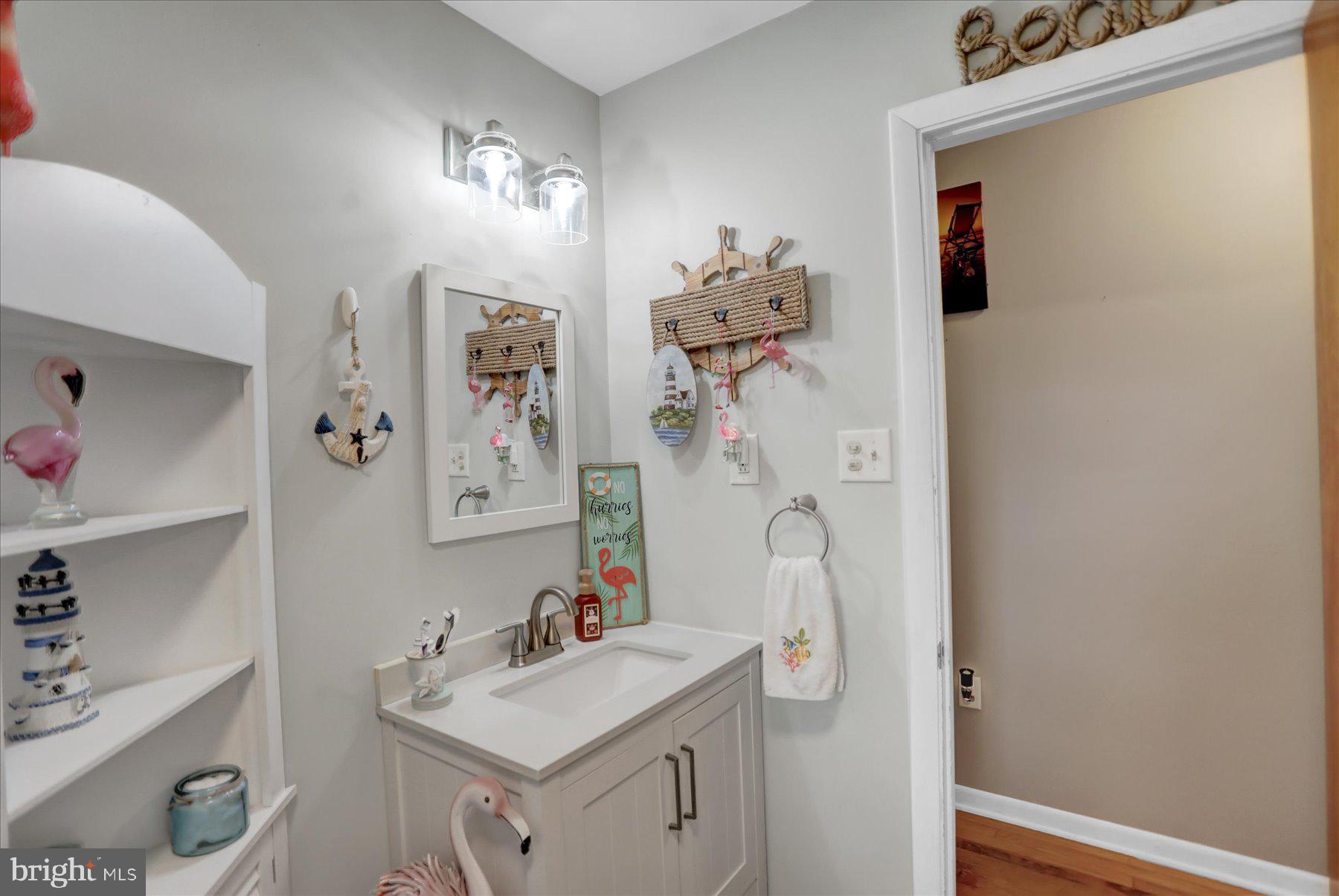 26 West Shortcut Road Newport, PA 17074 - Photo 20 of 37 a bathroom with a sink vanity and a mirror