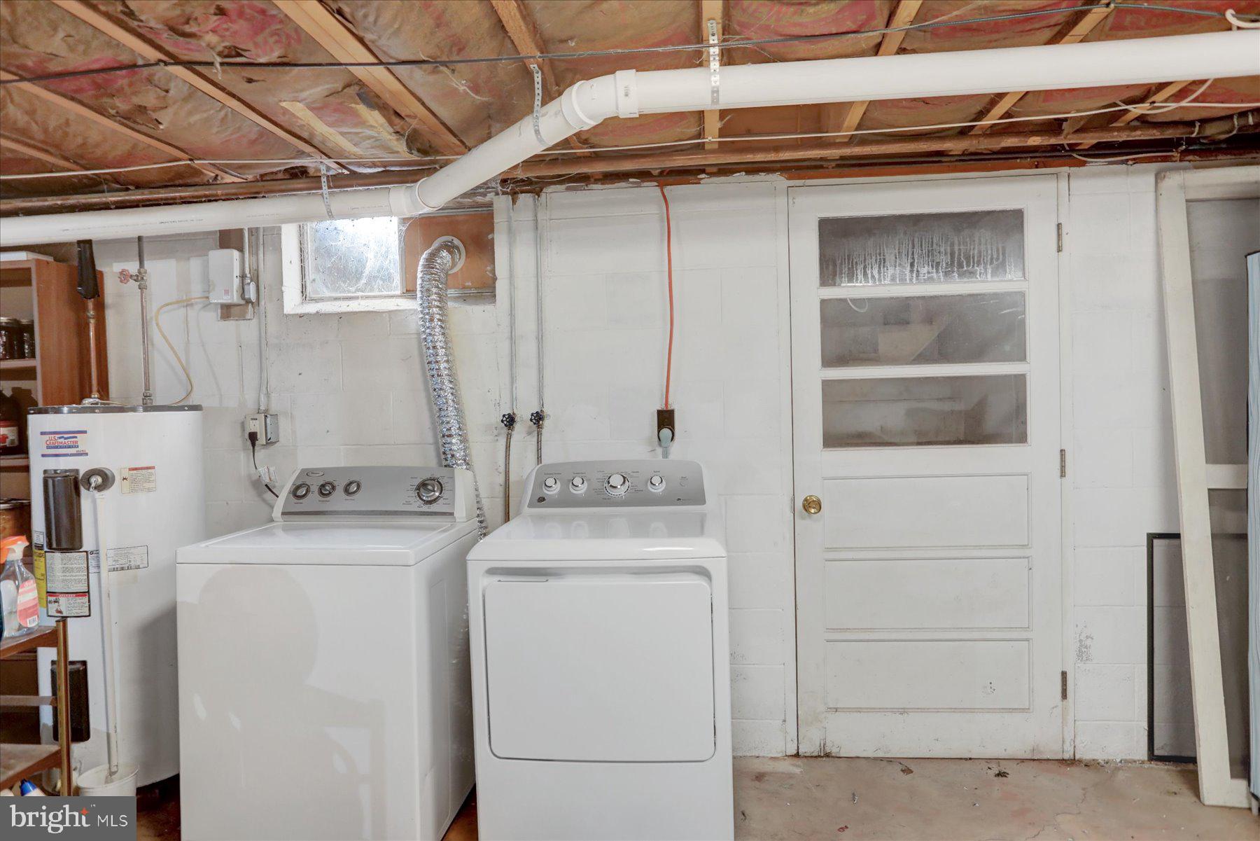 26 West Shortcut Road Newport, PA 17074 - Photo 26 of 37 a utility room with dryer and washer