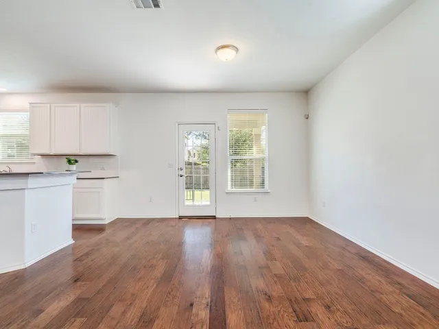 a room with storage and utility