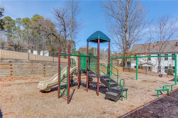 a view of outdoor space with seating