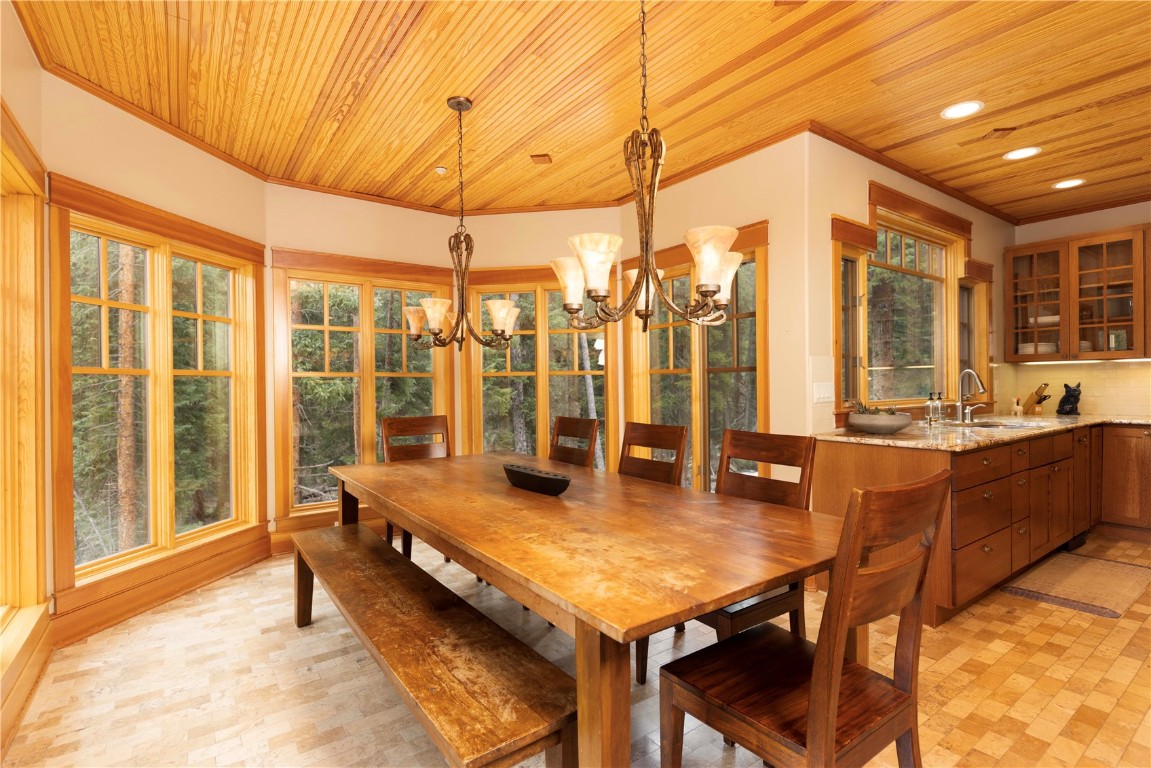 280 County Road 268 Keystone, CO 80435 - Photo 14 of 40 a room with pool table and glass windows