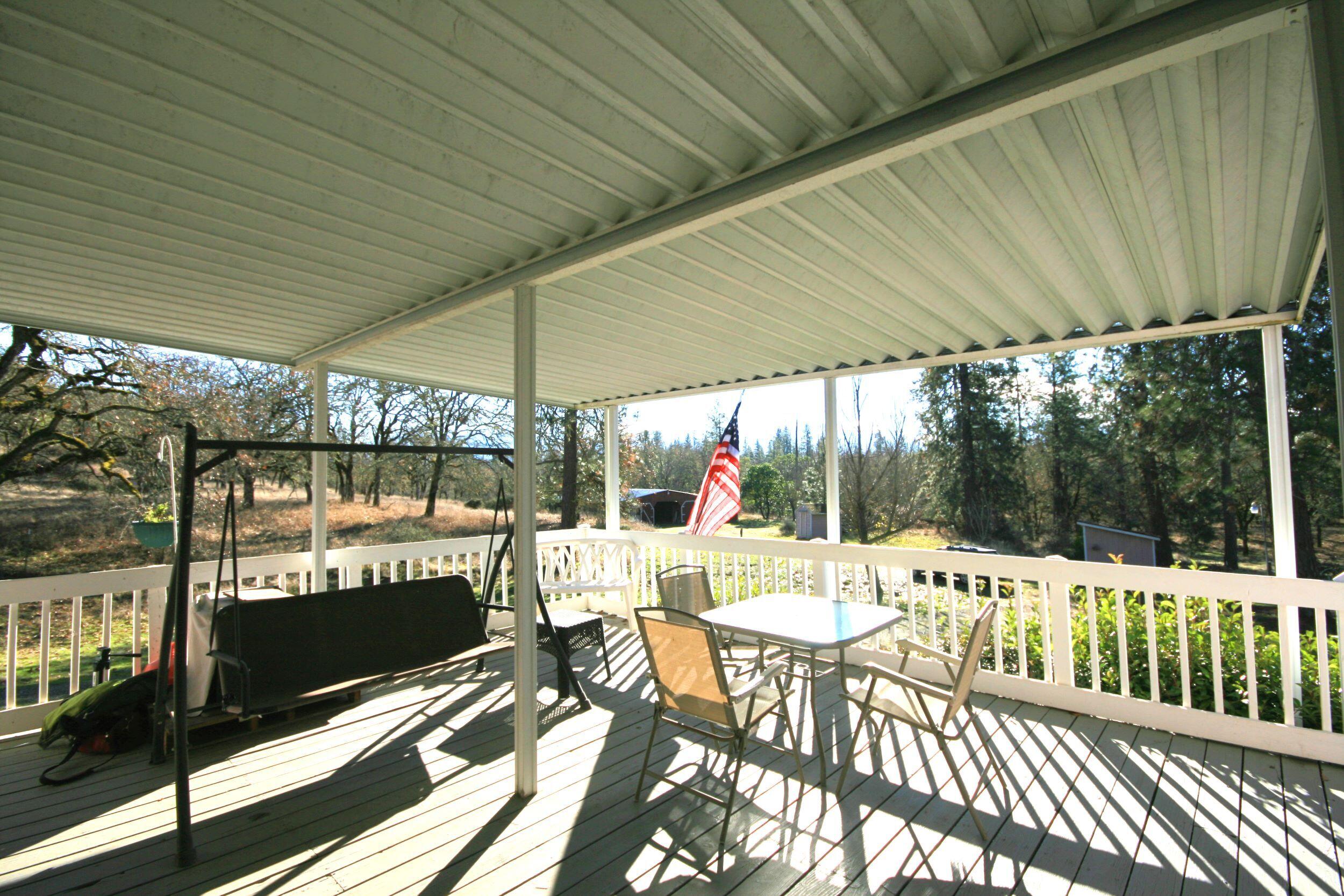 13375 Water Gap Road Williams, OR 97544 - Photo 45 of 54 large covered porch