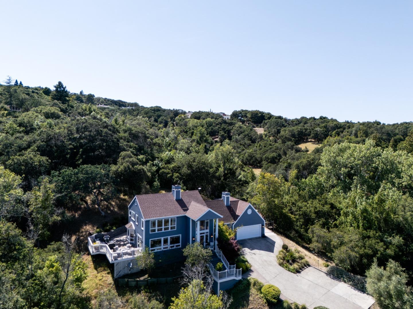 345 Harcross Road Woodside, CA 94062 - Photo 35 of 37 an aerial view of a house