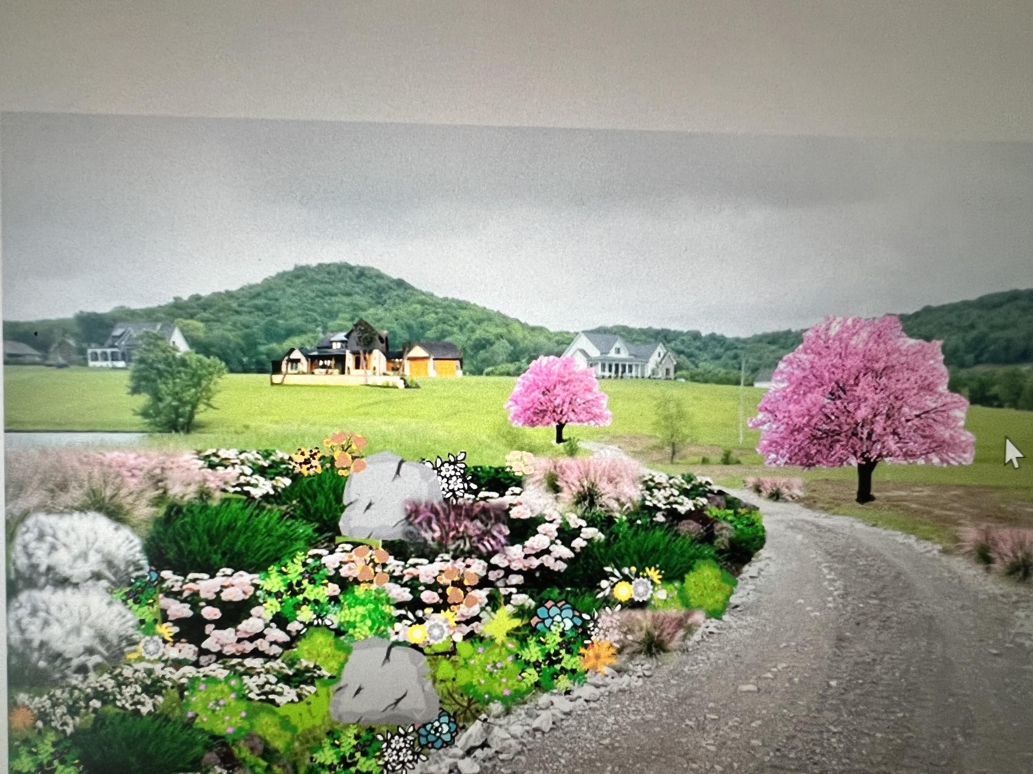 2075 Allisona Road Eagleville, TN 37060 - Photo 4 of 18 a bunch of flowers are in a garden