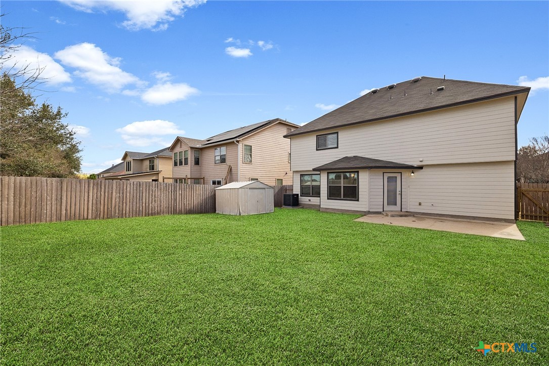 8420 Starview Street Temple, TX 76502 - Photo 30 of 36 a view of a back yard of the house