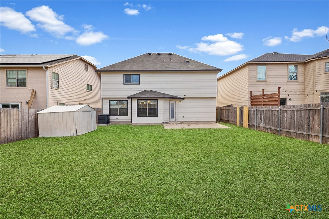 8420 Starview Street Temple, TX 76502 - Photo 31 of 36 a view of a house with backyard and garden