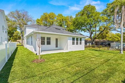 a view of a house with a big yard