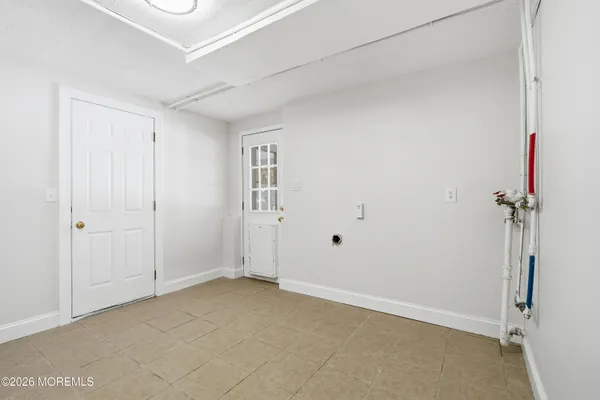 a view of empty room