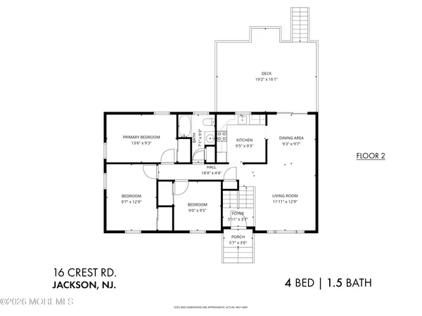 $550,000 | 16 Crest Road, Jackson, NJ 08527