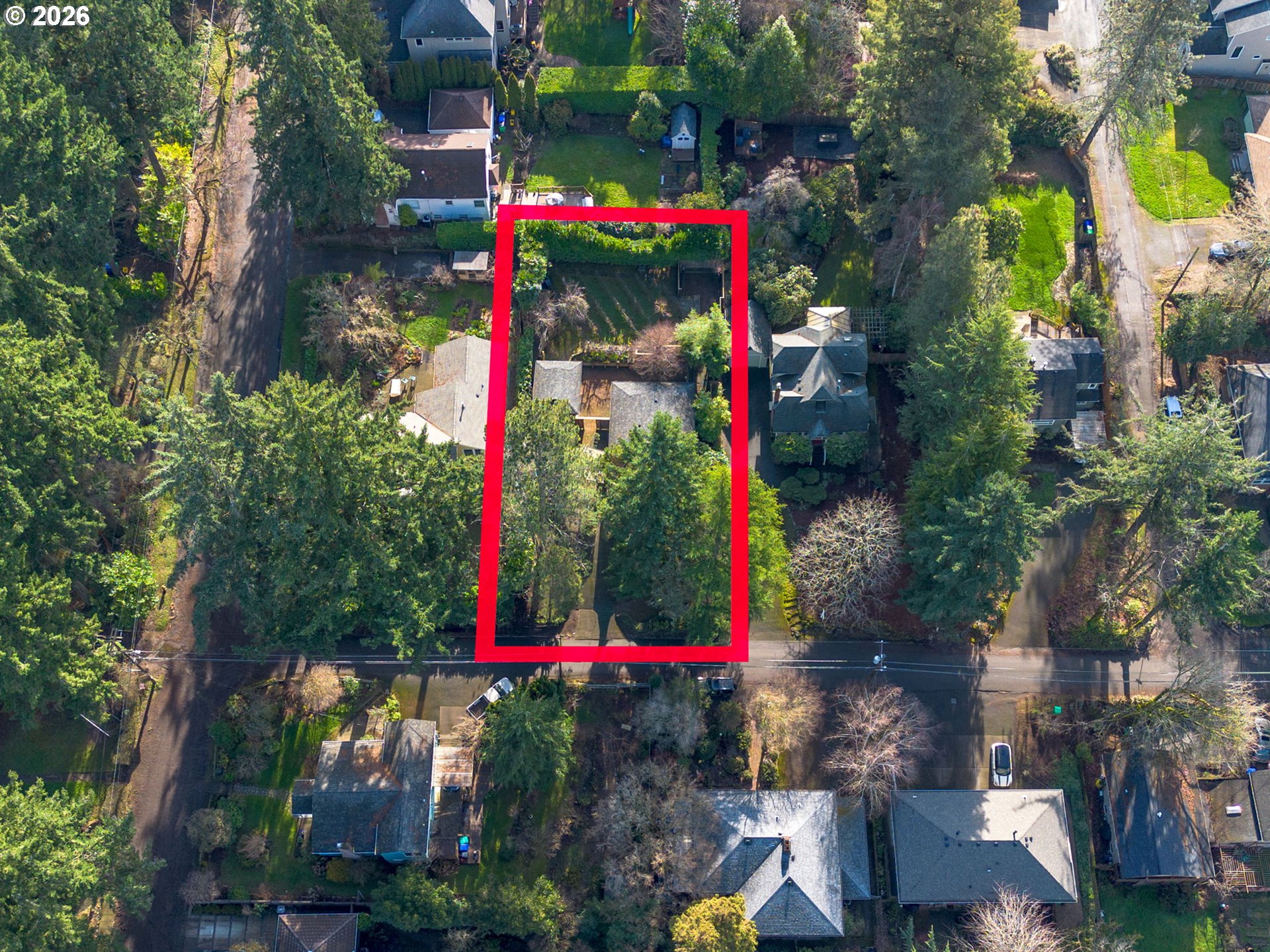 4222 Southwest Hume Street Portland, OR 97219 - Photo 34 of 46 Drone View/UAV